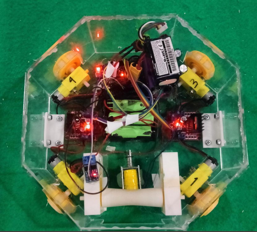 Holonomic soccer robot visual 2